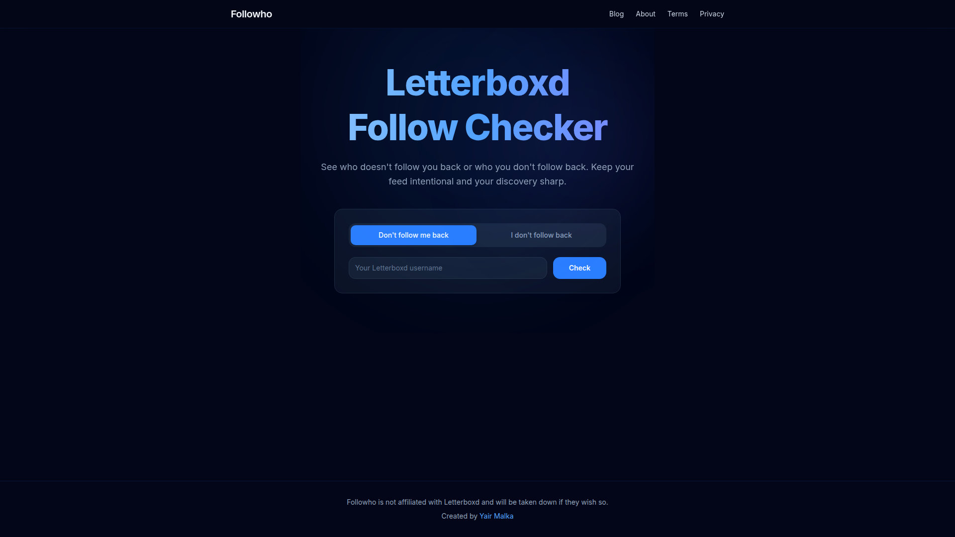 Followho logo